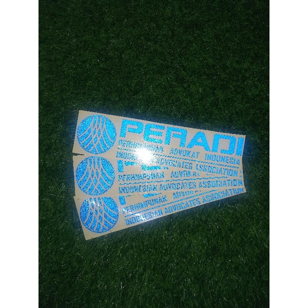 Cutting Stiker Peradi Logo Baru