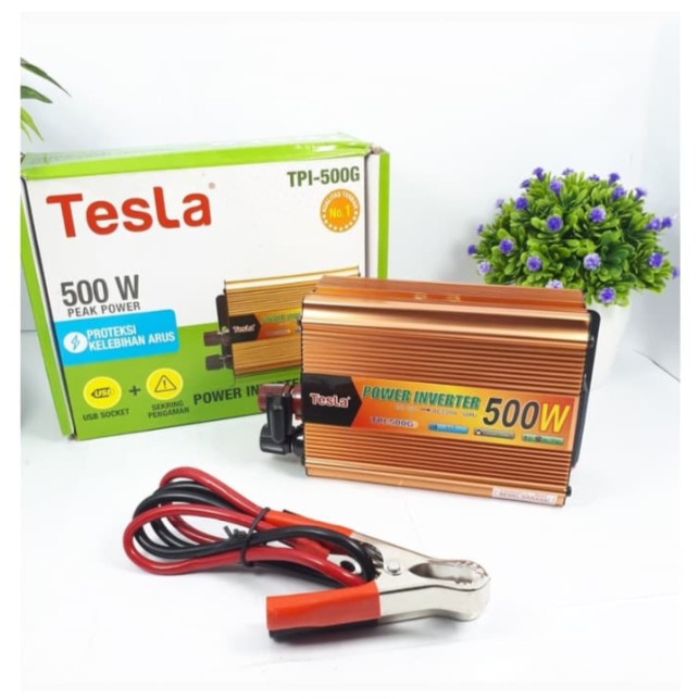 Jual Power Inverter Tesla DC to AC 500Watt Shopee Indonesia