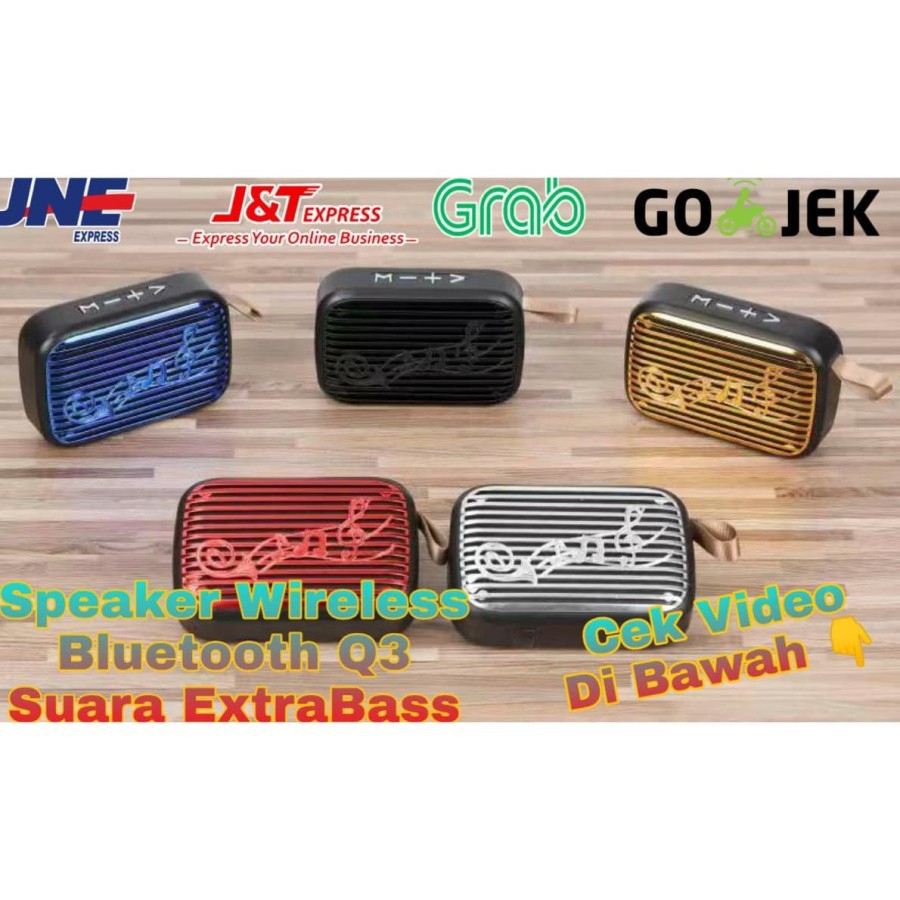 SPEAKER BLUETOOTH MOTIF MELODY Q03 WIRELESS EXTRA BASS