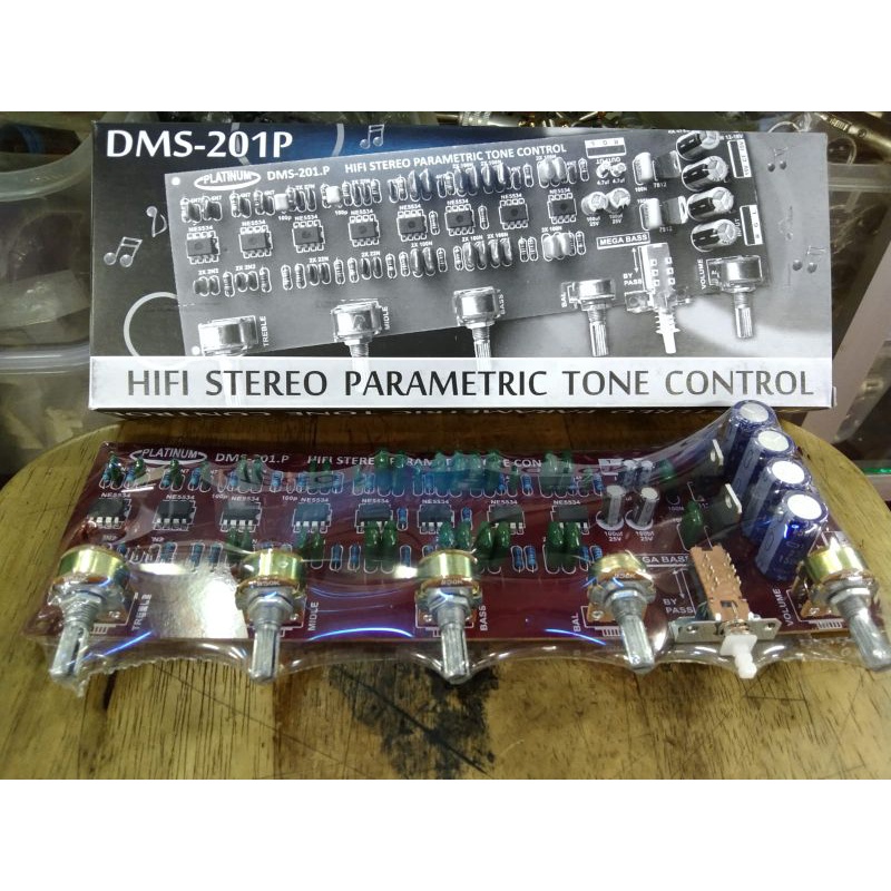 TONE CONTROL BI-FET BIFET DMS 201 DMS-201 DMS201 HIFI STEREO