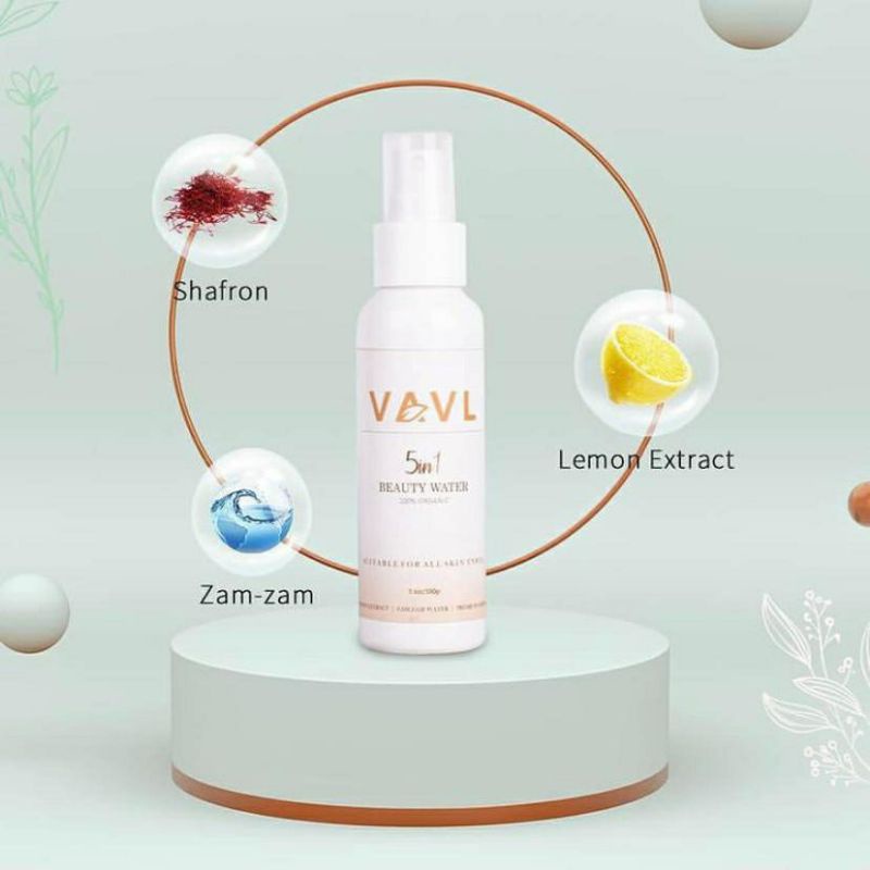 [READY STOK] BEAUTY WATER VAVL 5 IN 1 BPOM