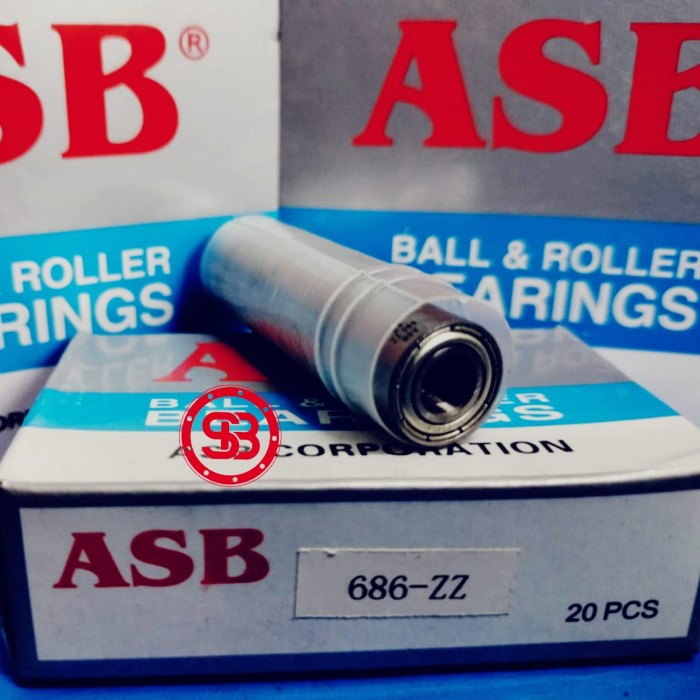 Bearing / Laker / Laher 686 ZZ ASB