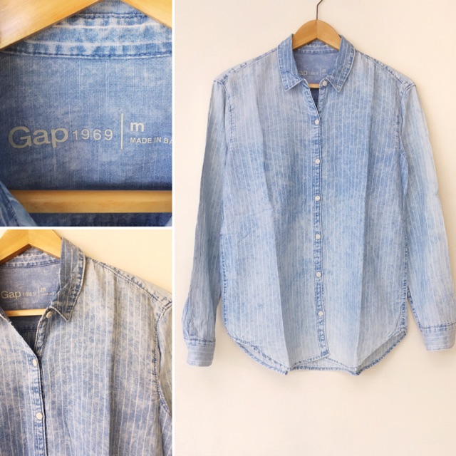Kemeja denim ORI BRAND GAP