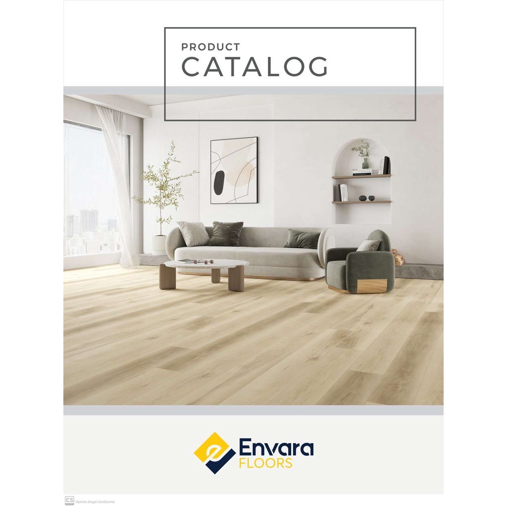 Lantai Vinyl Klik SPC Envara Murah