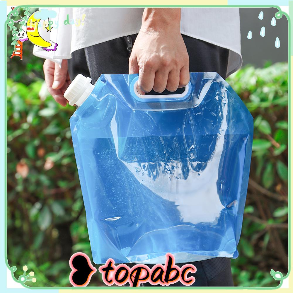 Top 1pc Wadah Air Minum Lipat Ringan Bebas Bpa Bahan Plastik Untuk Outdoor / Hiking / Camping / Riding