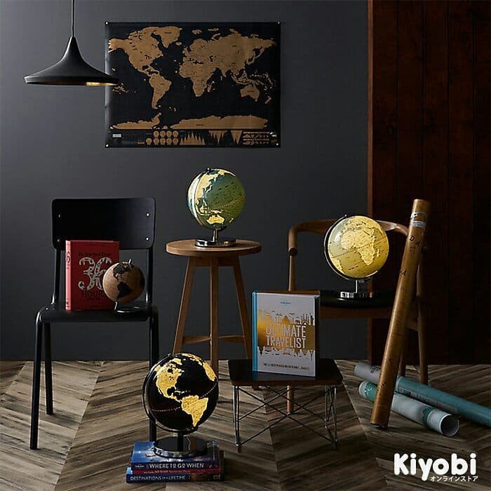 

EXCLUSIVE Poster Peta Dunia Luckies Deluxe Scratch World Map