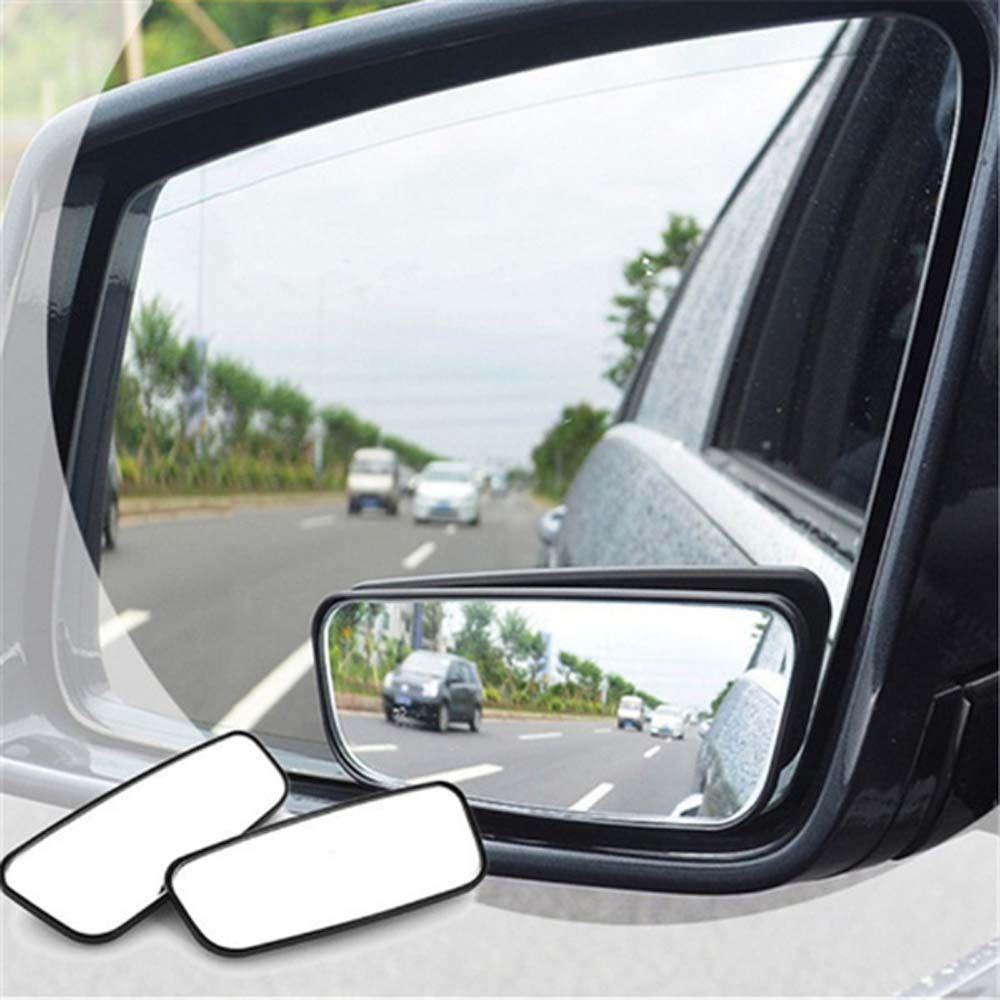 Lanfy Mobil Bolak Balik Cermin Bantu Aksesoris Mobil Universal Kaca Spion Cembung Mobil 360derajat Wide Angle Mirror