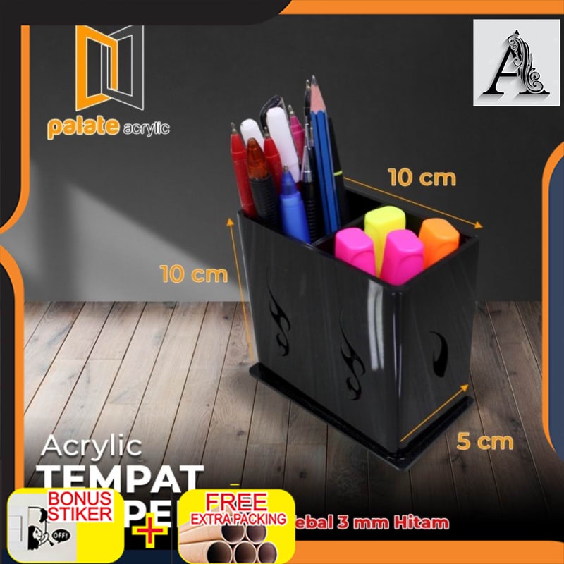 

Promo AKRILIK TEMPAT ALAT TULIS / AKRILIK TEMPAT PULPEN PENSIL