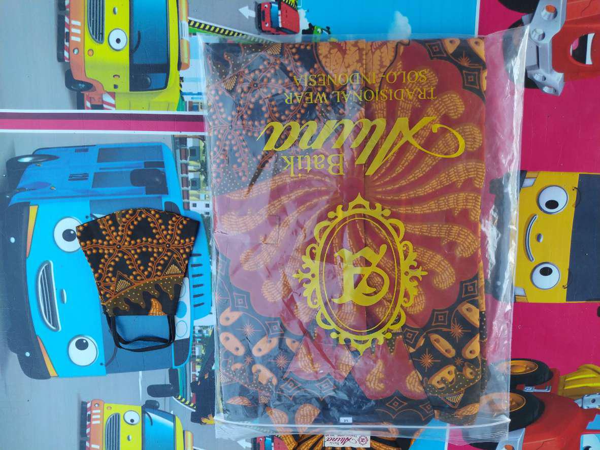 Baju Batik Pria Lengan Panjang Batik Solo Pria Lapis Furing Batik Premium Baju Batik Pria Modern 088