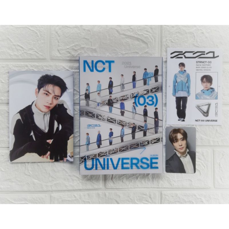 Unsealed album nct universe fullset jaehyun universe pc official photocard