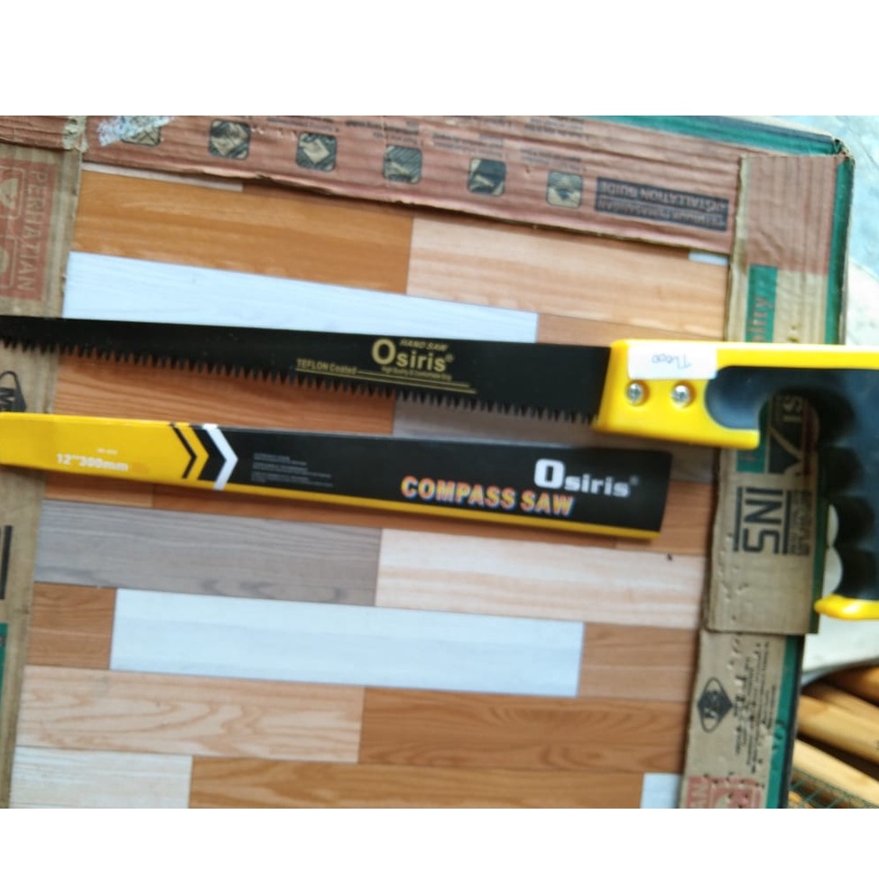 GERGAJI RUNCING / GERGAJI LANCIP / GERGAJI GYPSUM / COMPASS SAW OSIRIS UKURAN 14"