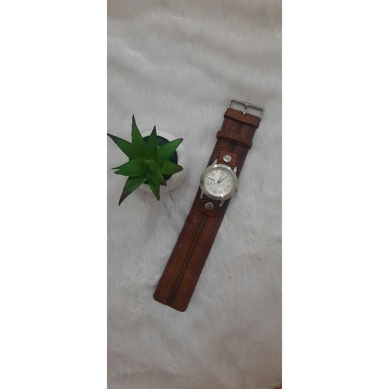 Preloved Second Bekas Jam Tangan Original Merk Fossil Gaban