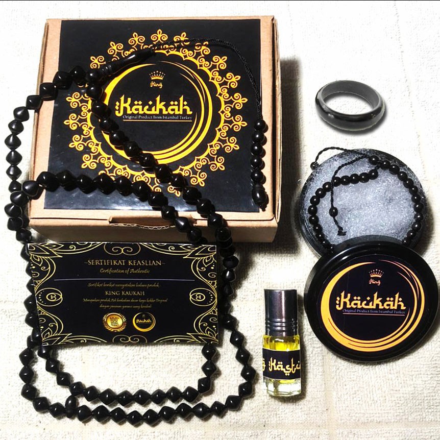 Tasbih Kokka BERSERTIFIKAT Motif Wajik 99 Uk 6mm Kaukah Koka Kaoka Bonus parfum&amp;gelang kokka Asli