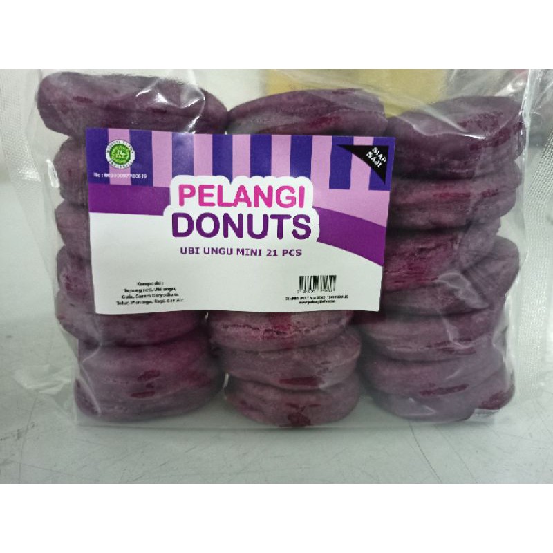 

Donat Pelangi Ubi Ungu isi 21