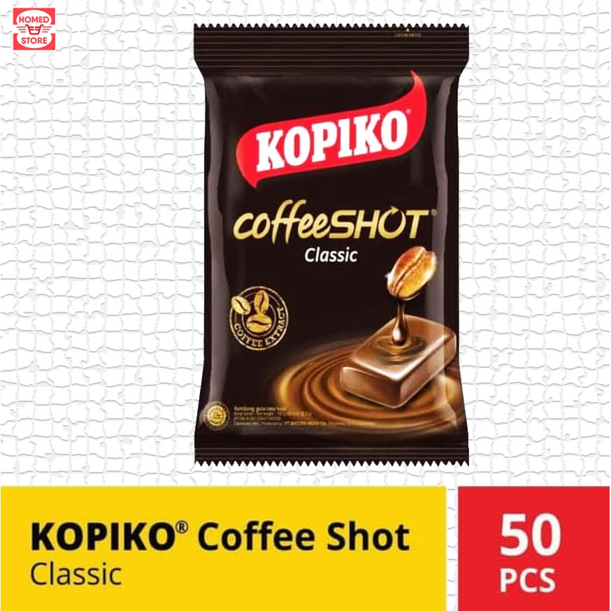 

Kopiko Permen Kopi Classic 1 Bungkus isi 50 pcs