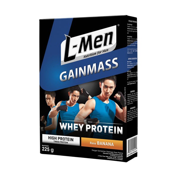 

L-Men Gain Mass Banana Box 225 Gr