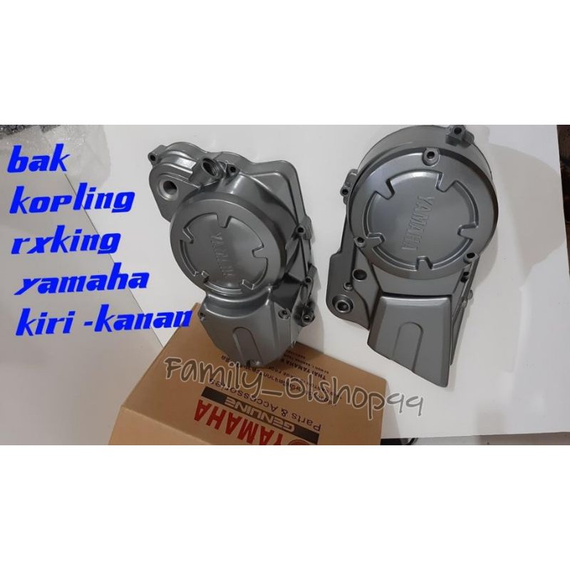 bak kompling blok robot mesin cover kompling magnet kanan RX king yamaha