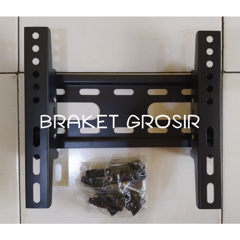 BRAKET TV LED LCD 14&quot;-42&quot; UP TO 43 Tilt Import oxi42