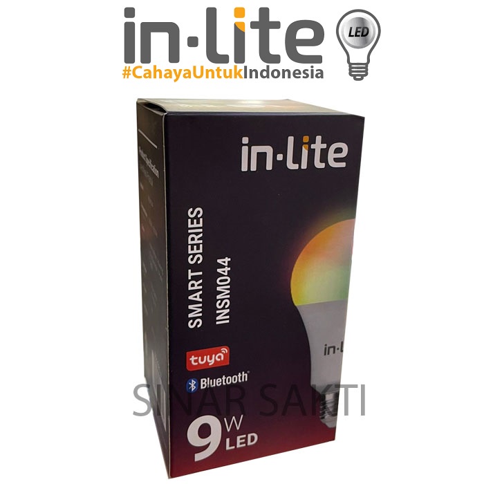 INLITE Lampu Bluetooth 9w Smart Lamp INSM044 9 WATT INLITE 9W