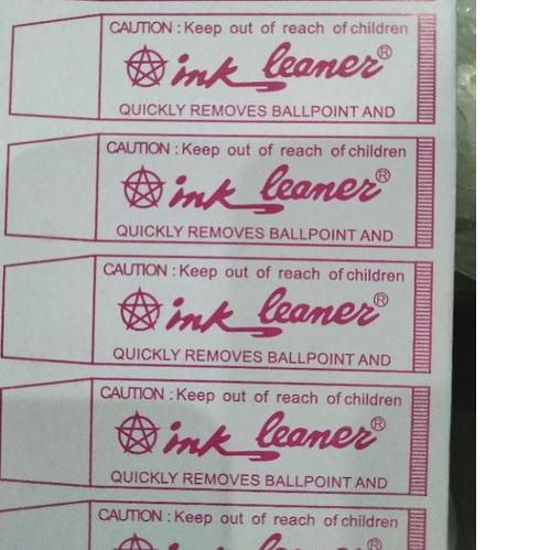 

(C03WT]⭐ ink cleaner remover penghilang,pembersih,penghapus,nada bolpen,tinta .