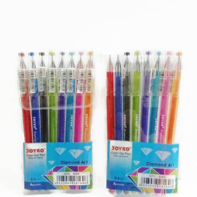 

Pulpen Gel Color Pen GPC-309S Diamond Art Joyko