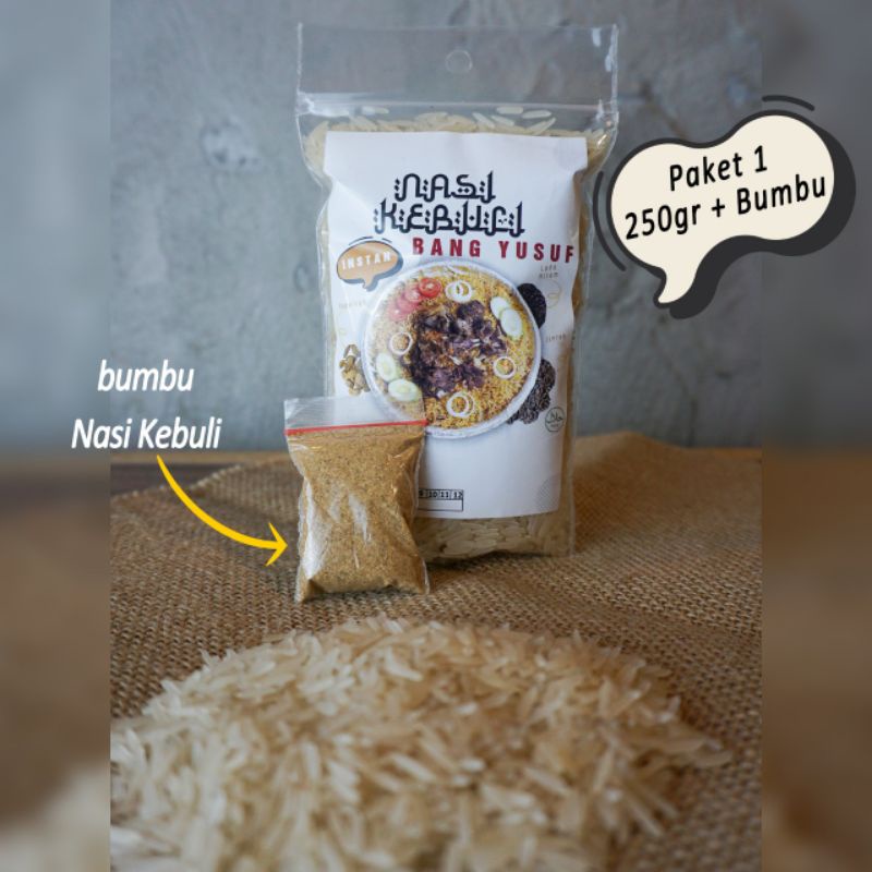 

Nasi Kebuli Instan Bang Yusuf 250gr