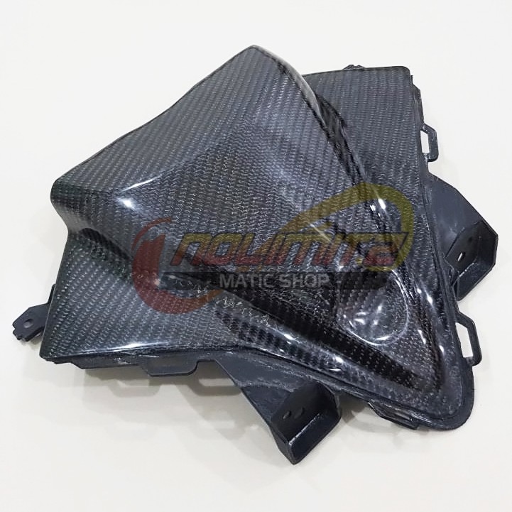 Cover Tutup Dada Depan Kecil Carbon Kevlar Parts ORI Yamaha Aerox 155