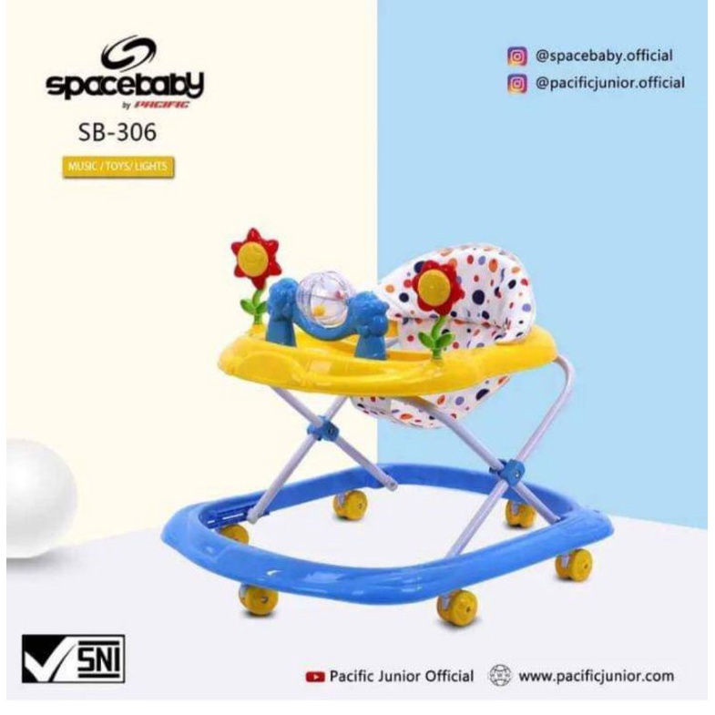 KERETA BAYI/BABY WALKER SB306 alat bantu blajar berjln
