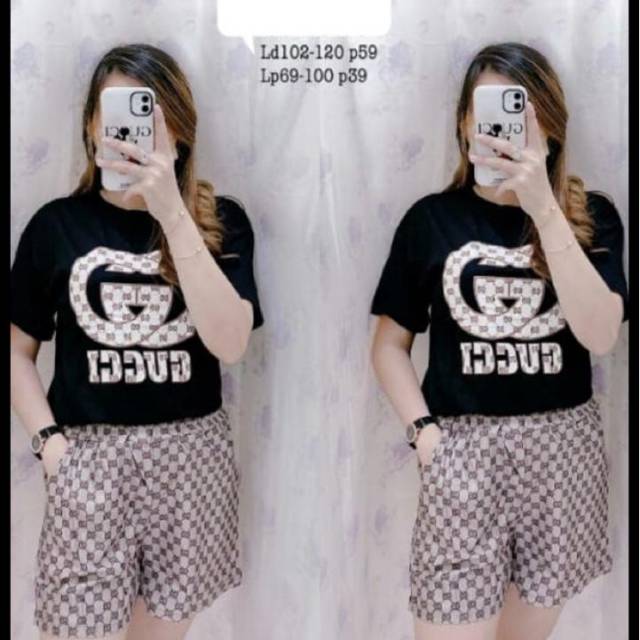 Stelan/SET Kaos Import Wanita