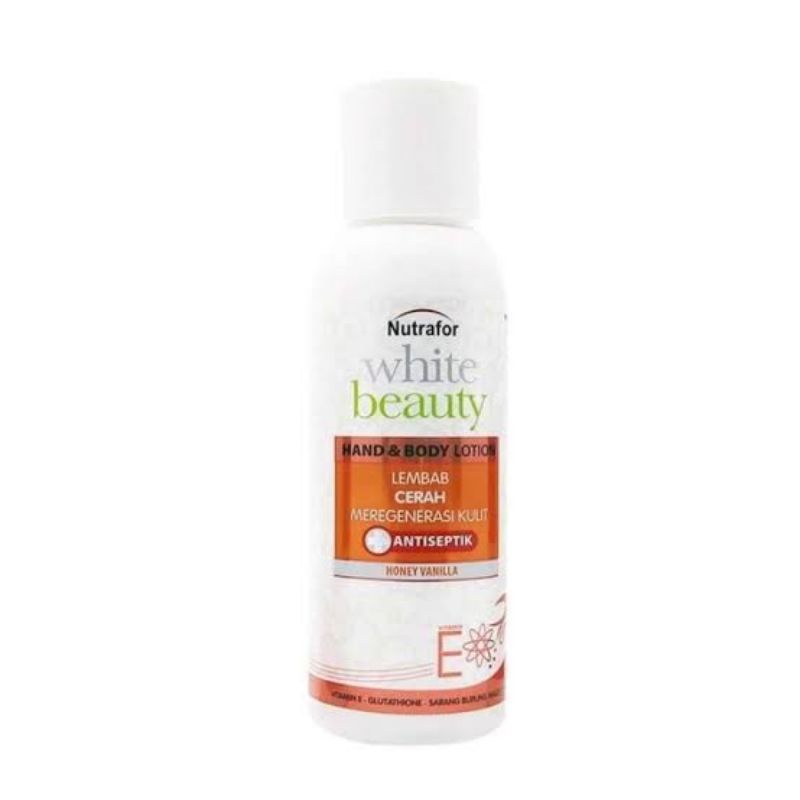 Nutrafor White Beauty Hand &amp; Body Lotion Honey Vanilla