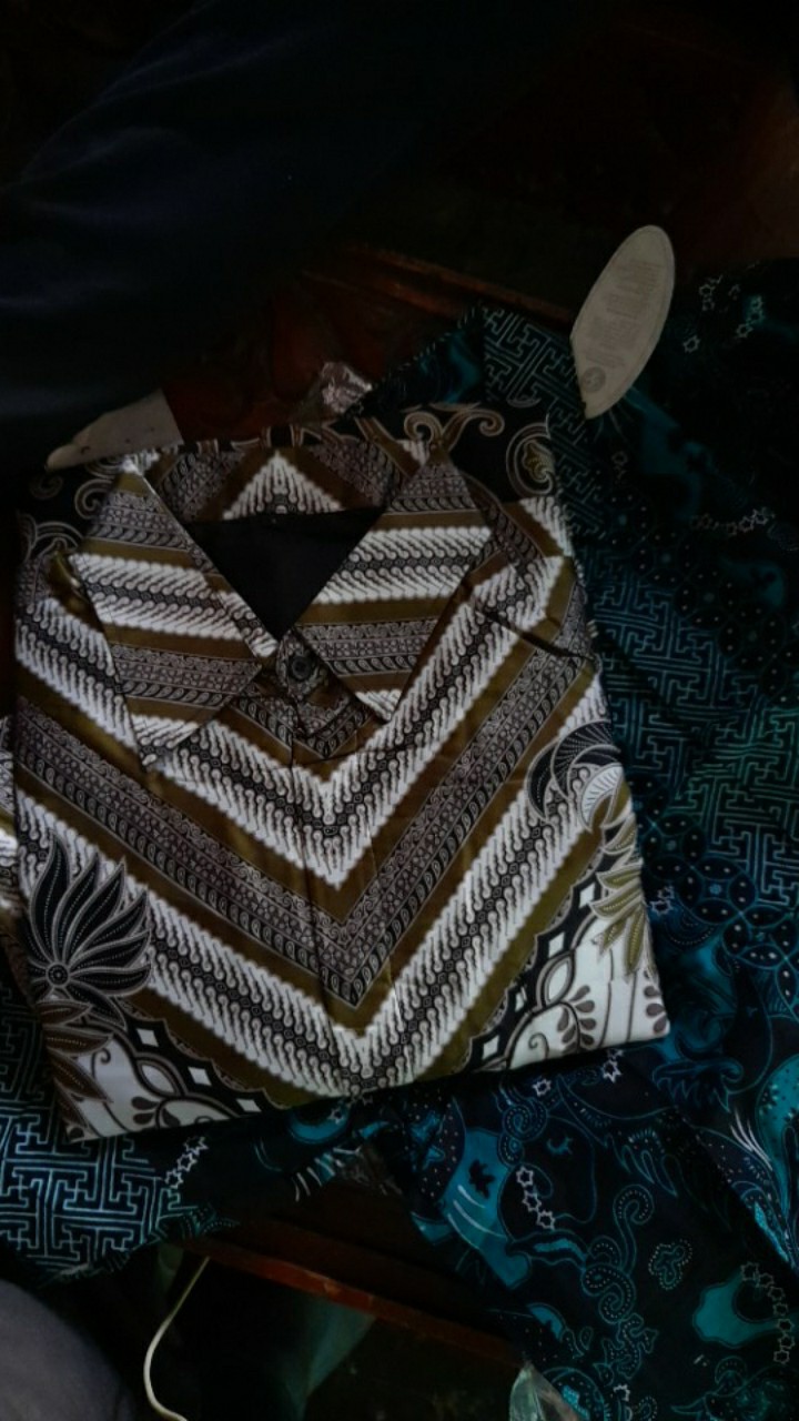 Kemeja Batik Pria Semi Sutra Furing Istimewa Lengan Panjang Termurah Original Pekalongan