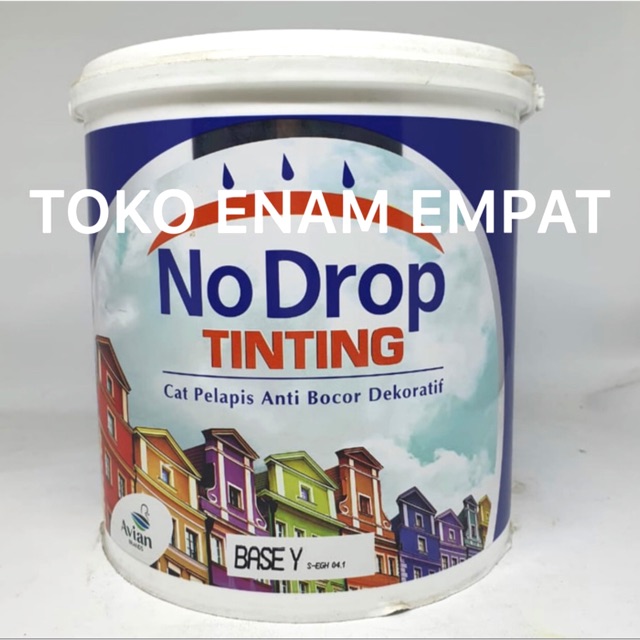 NO DROP TING TING CAT PELAPIS ANTI BOCOR WATERPROOF ( cat mixing ) 4 kg