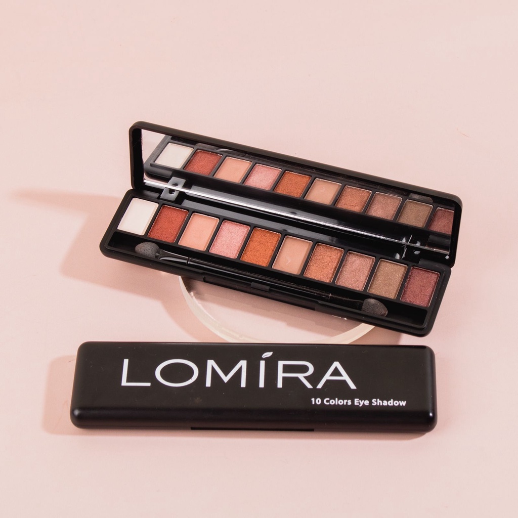 LOMIRA Eyeshadow pallete 10 Colour warna 10gr