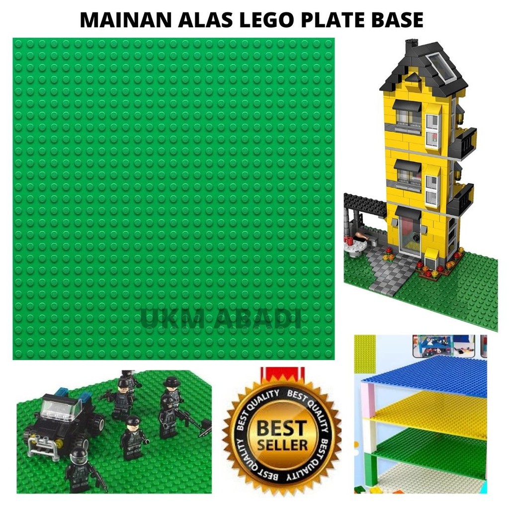 Mainan Alas Lego Plate Base Block 25x25 cm 111124