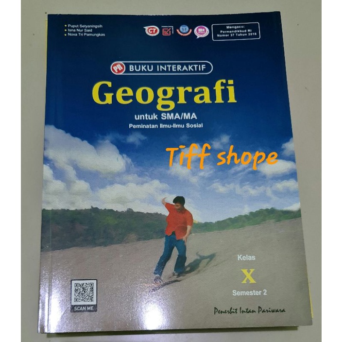 Buku lks / pr interaktif geografi kelas 10 semester 2 intan pariwara