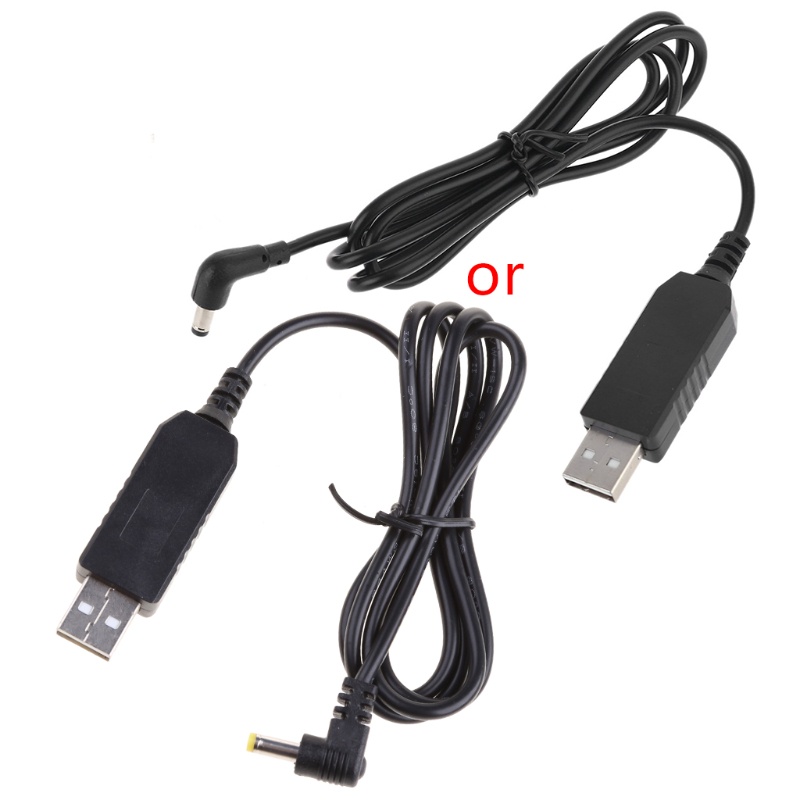 Kabel Power Supply Usb 5v To 6v 1a 4.0x1.7mm Untuk Monitor Tekanan Darah O-Mron