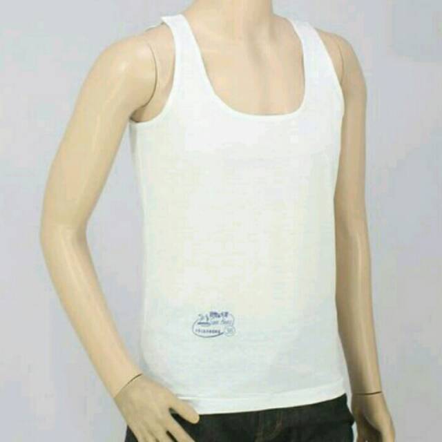 kaos singlet swan brand. kaos dalam pria swan