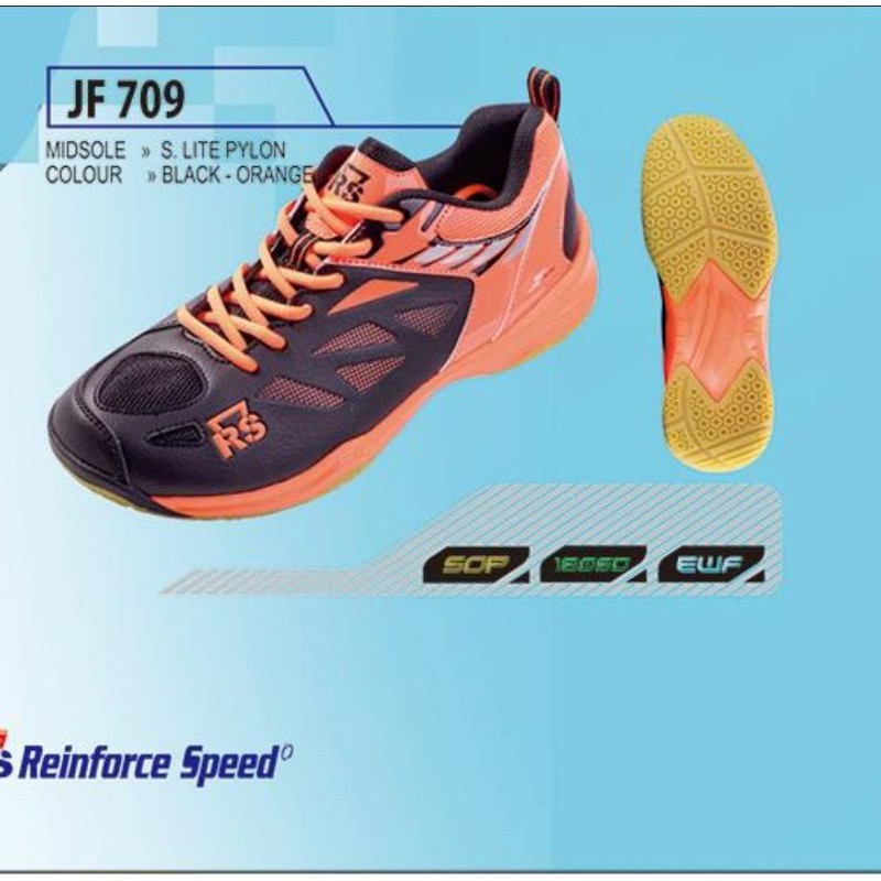 Sepatu Badminton RS Reinforce Speed JF 709