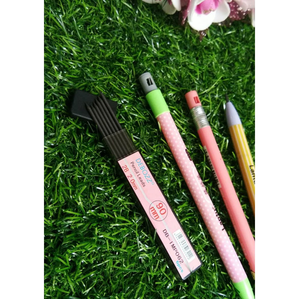 

Refill - Isi ulang pensil Raut / Mekanik tebal 2.0mm 2B isi 6pcs