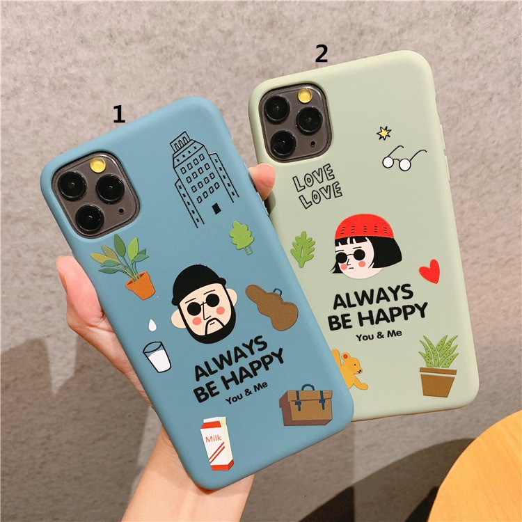 BE HAPPY softcase printing samsung a01 m30s m31 note 10 s10 lite a31 realme 6 pro y30 y50 y11 v19 v9