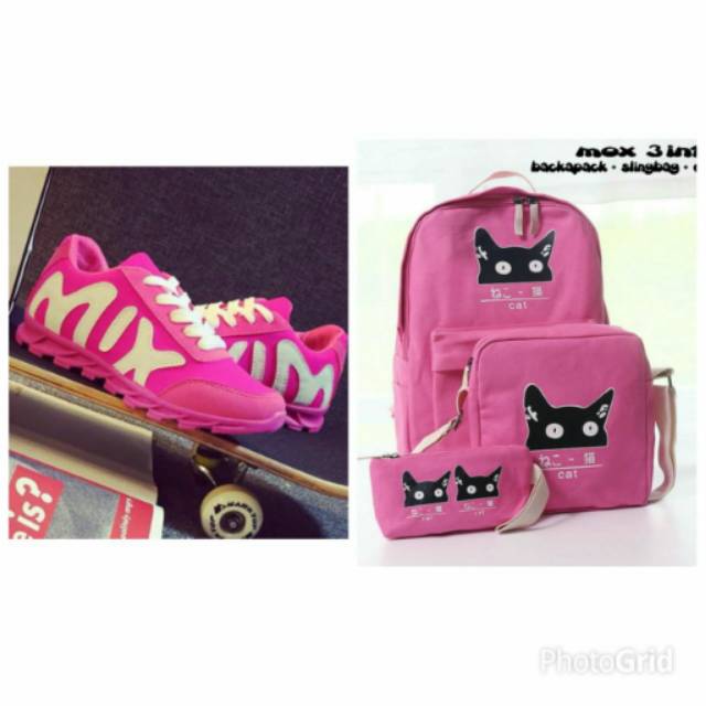 TAS SET DAN SEPATU