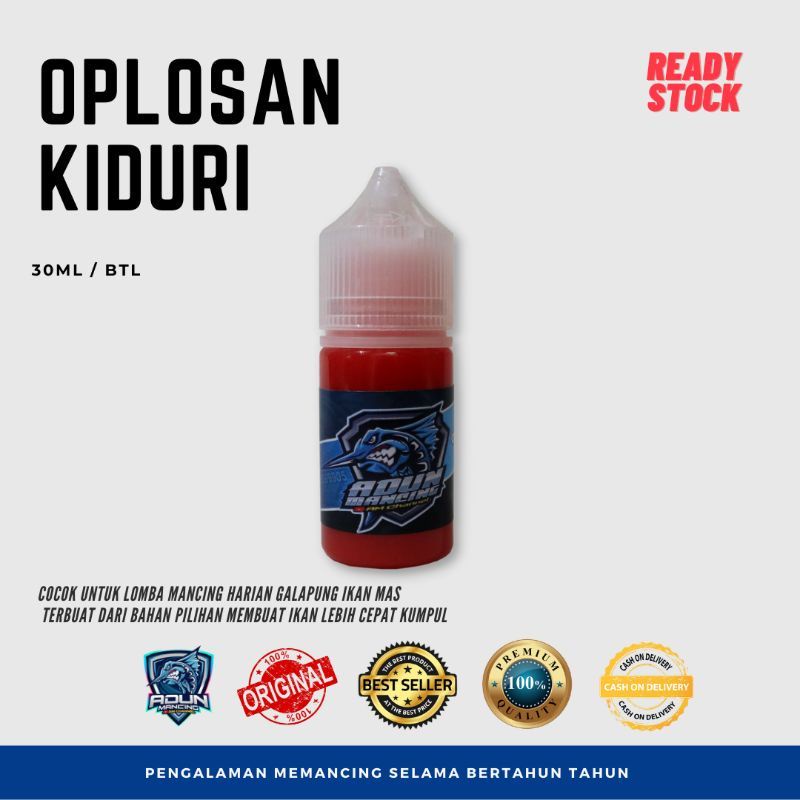 Essen Oplosan KIDURI 30ml - Umpan Pancing dr Adun Mancing