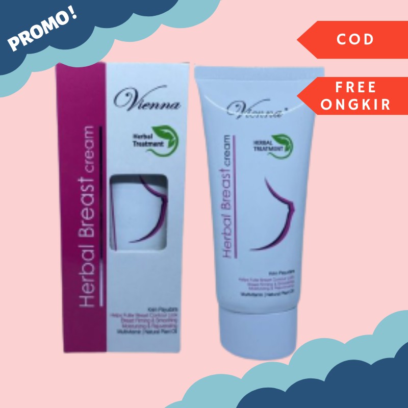 [ORIGINAL] VIENNA BREAST CREAM PEMBESAR PENGENCANG PAYUDARA YANG KENDUR BPOM AMPUH PERMANEN ASLI