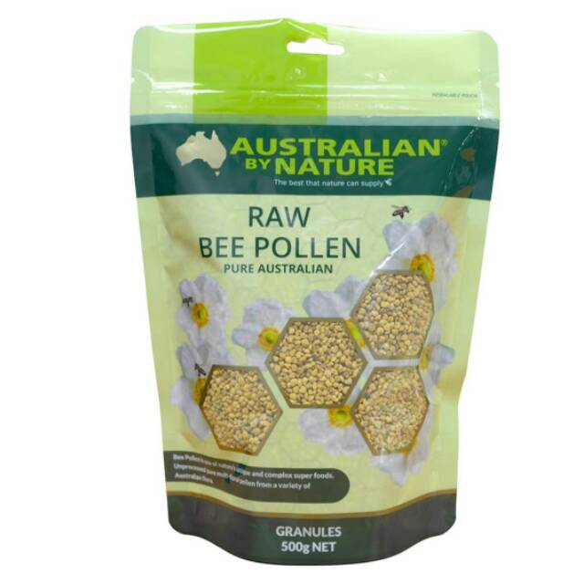 

Australian by Nature Raw Bee pollen Granules 500 gr