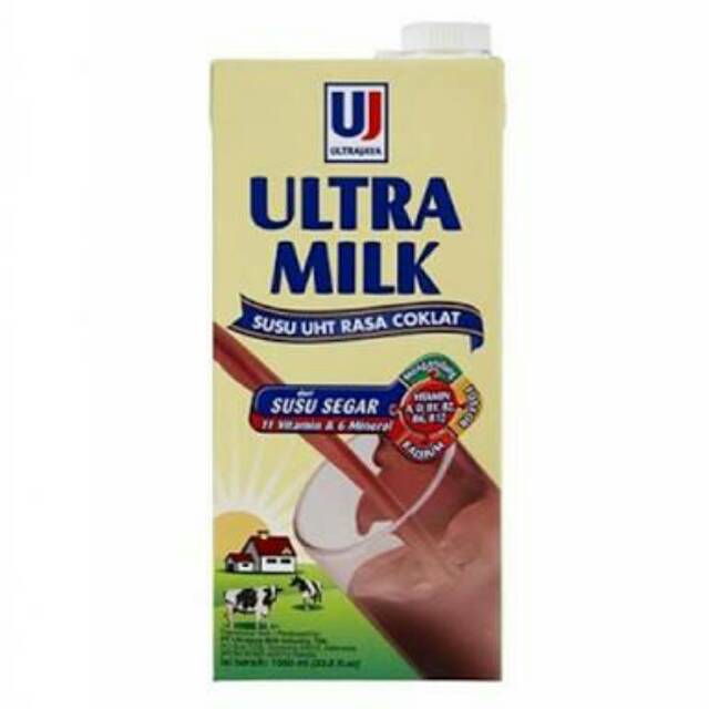 

Susu ultra 1lt coklat