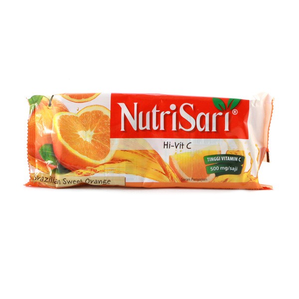 

NUTRISARI Brazillian Sweet Orange 110gr Nutri Sari Jeruk Brazil 10x11g