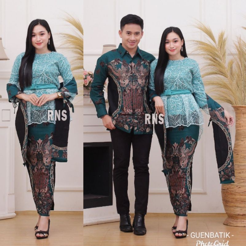 NEW SET PINGUIN FILYA ORI couple kebaya pake selendang