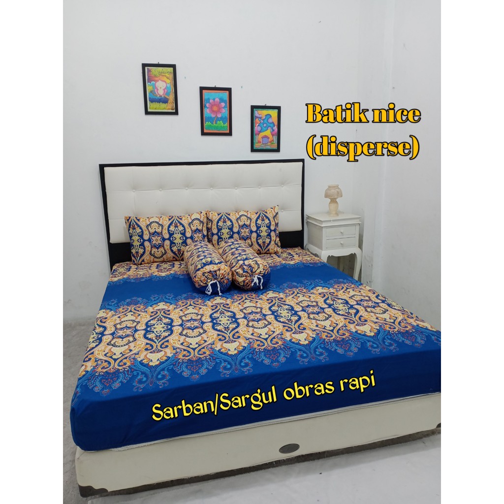 Sprei Katun Motif Batik Nice