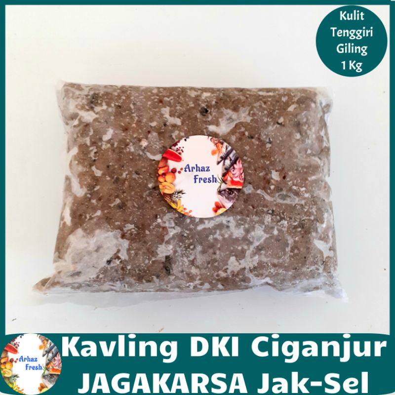 

Kulit Ikan Tenggiri Giling 3X GILING 1 Kg / KULIT TENGGIRI Giling 3x Giling 1Kg - Kulit Tenggiri Giling Murni Super Tanpa Campuran 3x Giling - 1000 gram 1000gram 1000gr 1000 gr 1000g 1000 g