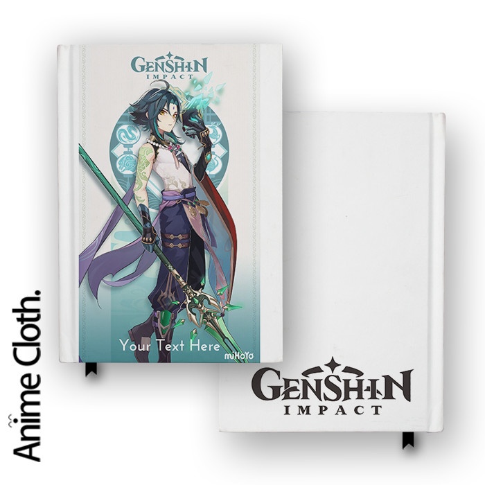 

Buku Catatan Notebook Genshin Impact Xiao Diary Custom Hardcover